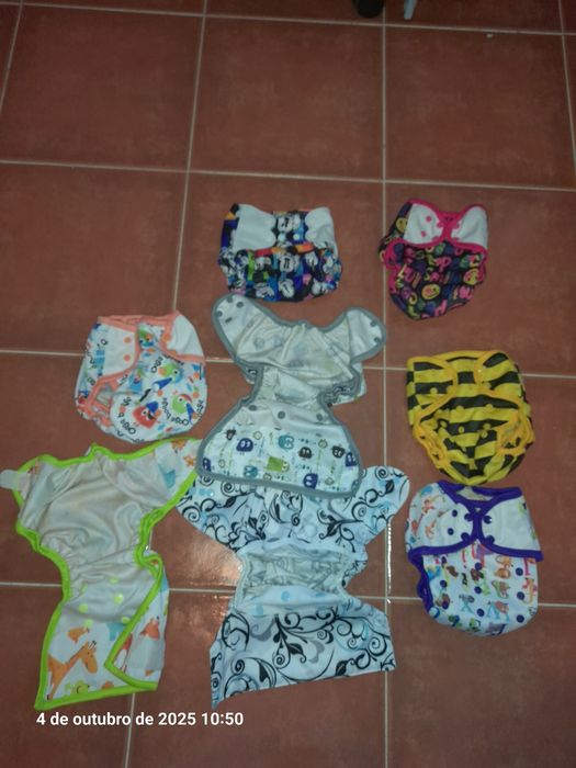 Capas fraldas reutilizáveis