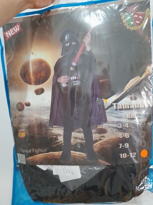 Fato carnaval Darth Vader