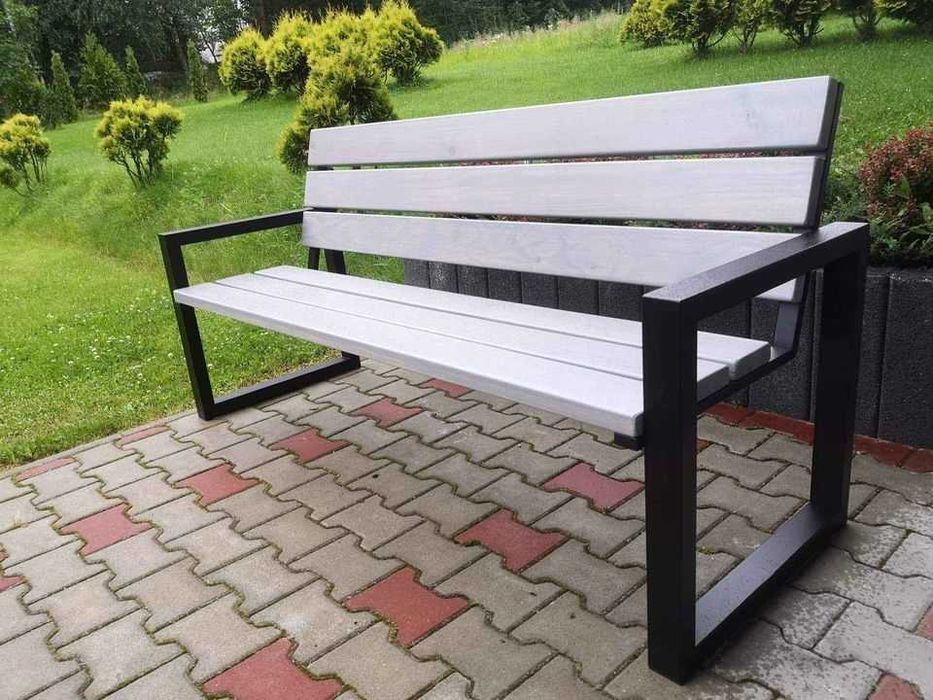 Ławka ogrodowa / parkowa / nowoczesna ! Styl SQUARE