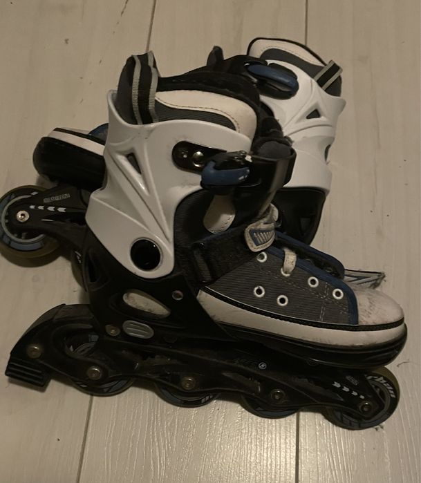 Patins como novos, ajustáveis do tamanho 37 ao 40
