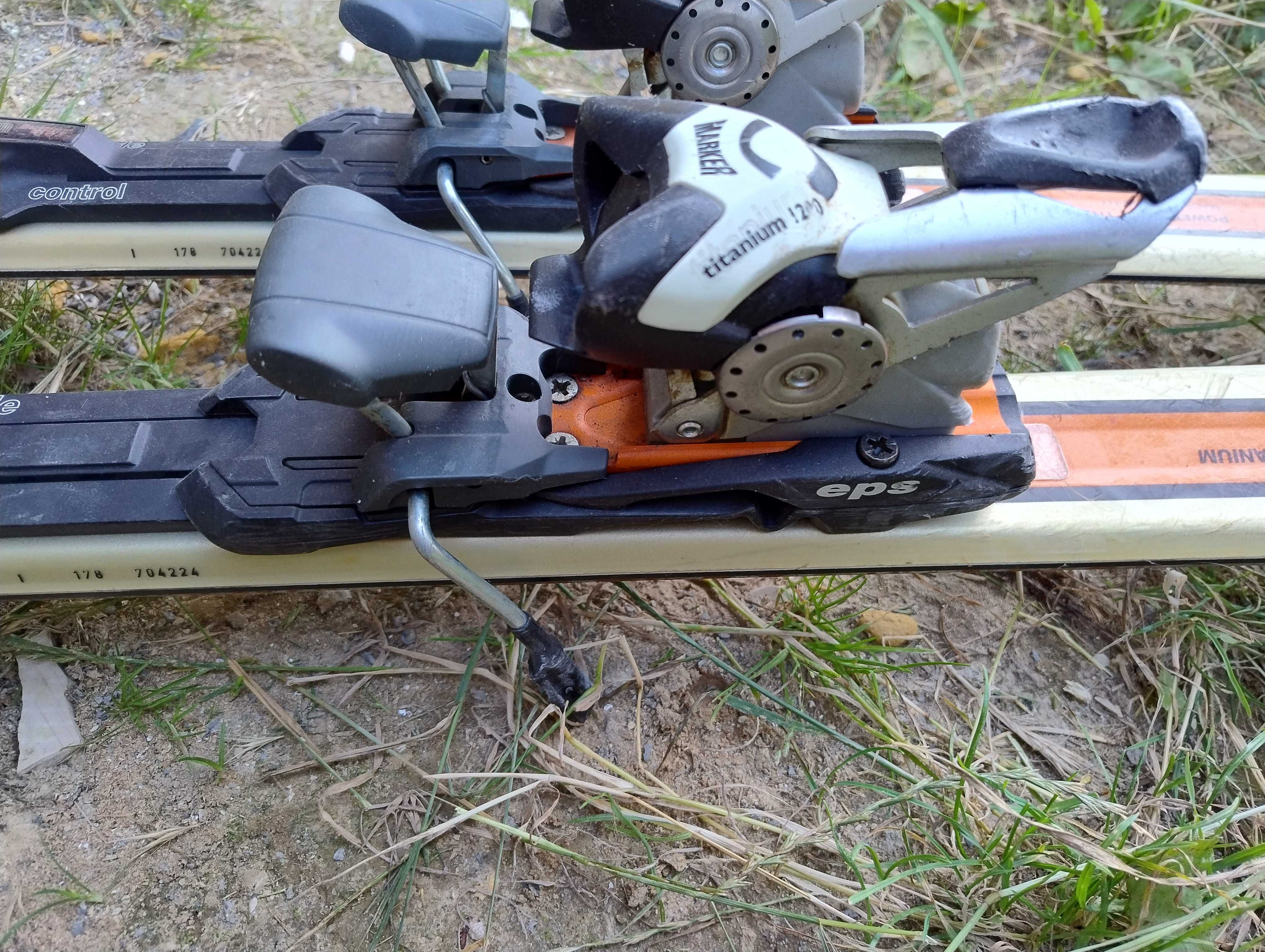 wiązania MARKER Titanium 1200 glide control eps + VOLKL p50 race narty