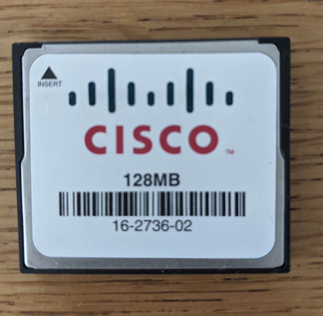 Karta pamięci CISCO 128MB insert