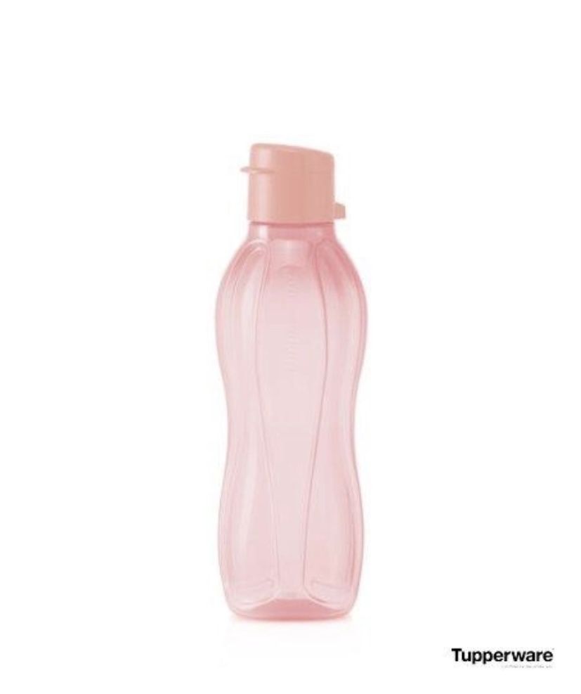 Эко-бутылка (500 мл) розовая с клапаном Tupperware