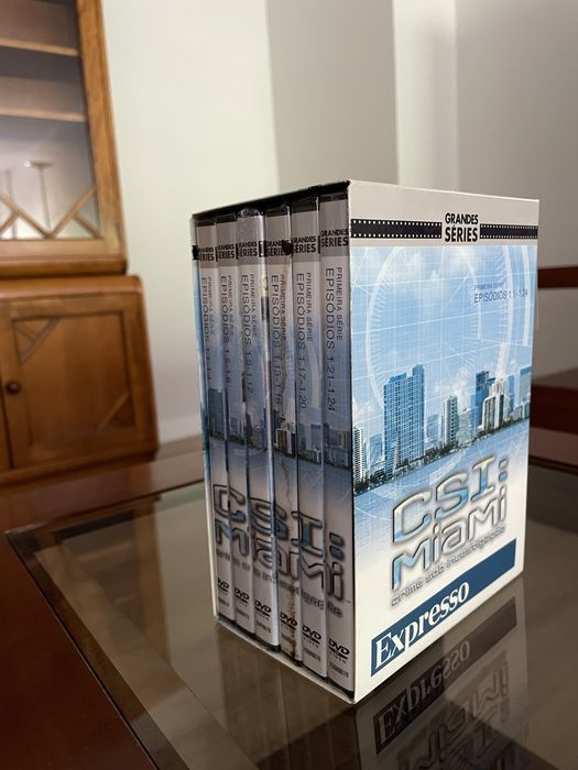 DVDs CSI: Miami coleção