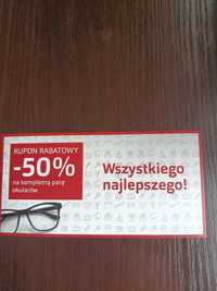Kupony Vision Express -50% okulary