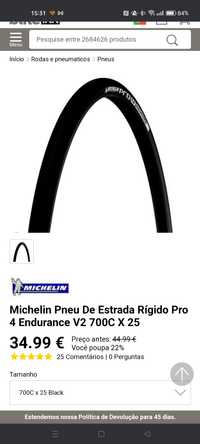 Par Pneus  Michelin Pro 4 Endurance 25mm