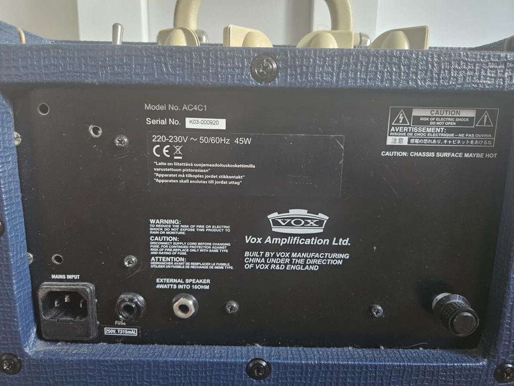 Wzmacniacz Vox AC4C1-BL