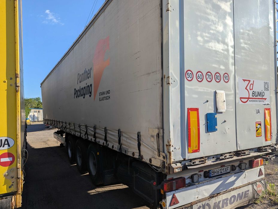 Напівпричип тентований KRONE sd 2007