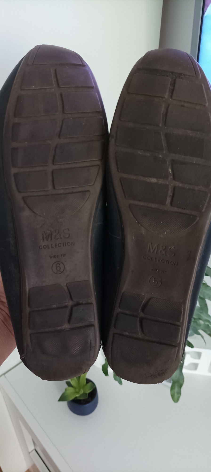 M&S mokasyny półbuty skóra roz 39