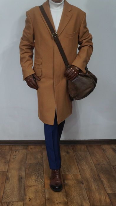 Płaszcz Wełna Bytom Rozmiar 54 Kolor Beżowy