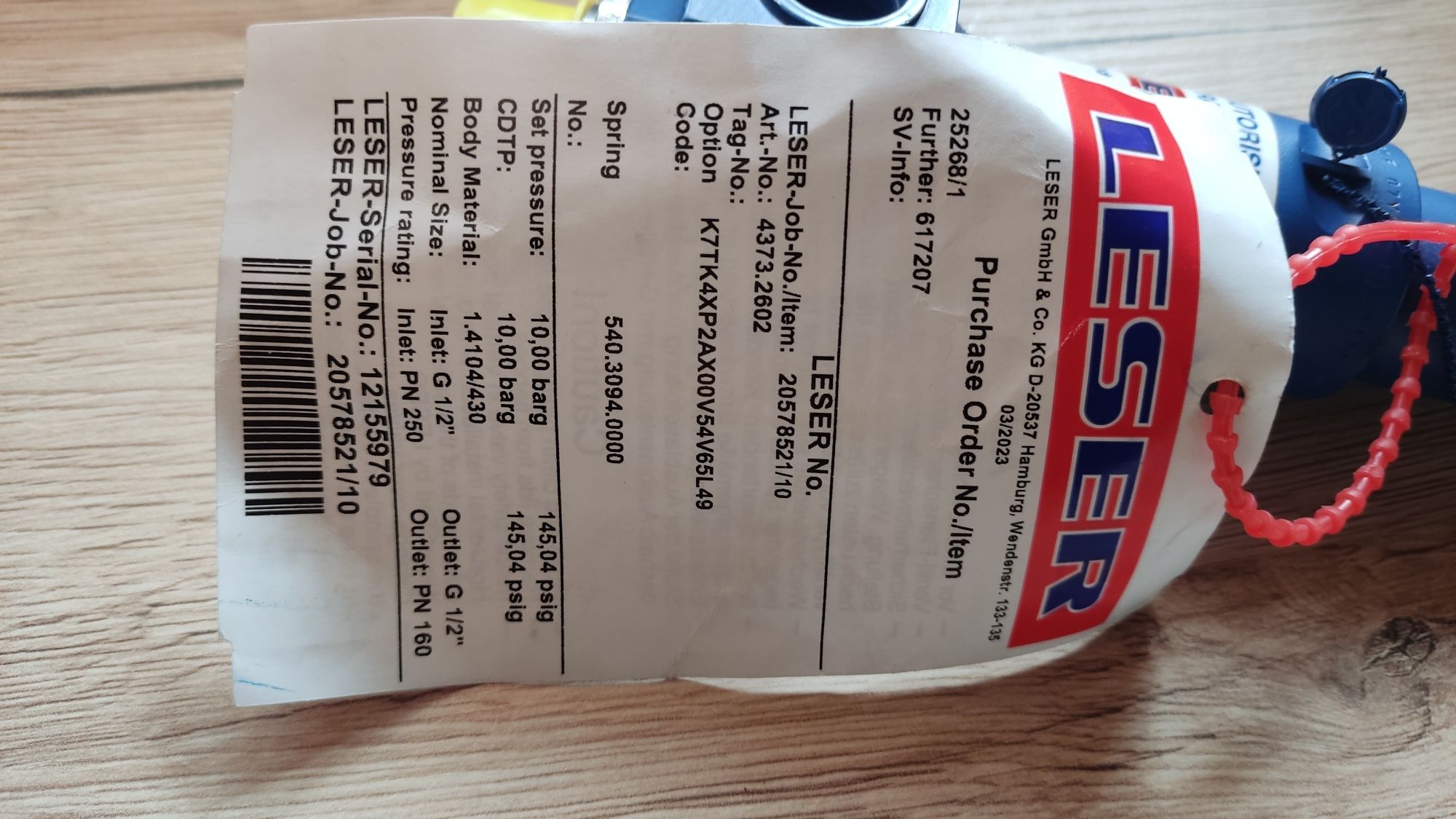 Zawór ograniczający ciśnienie