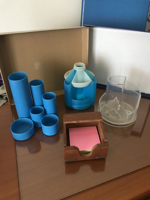 Conjunto Porta canetas