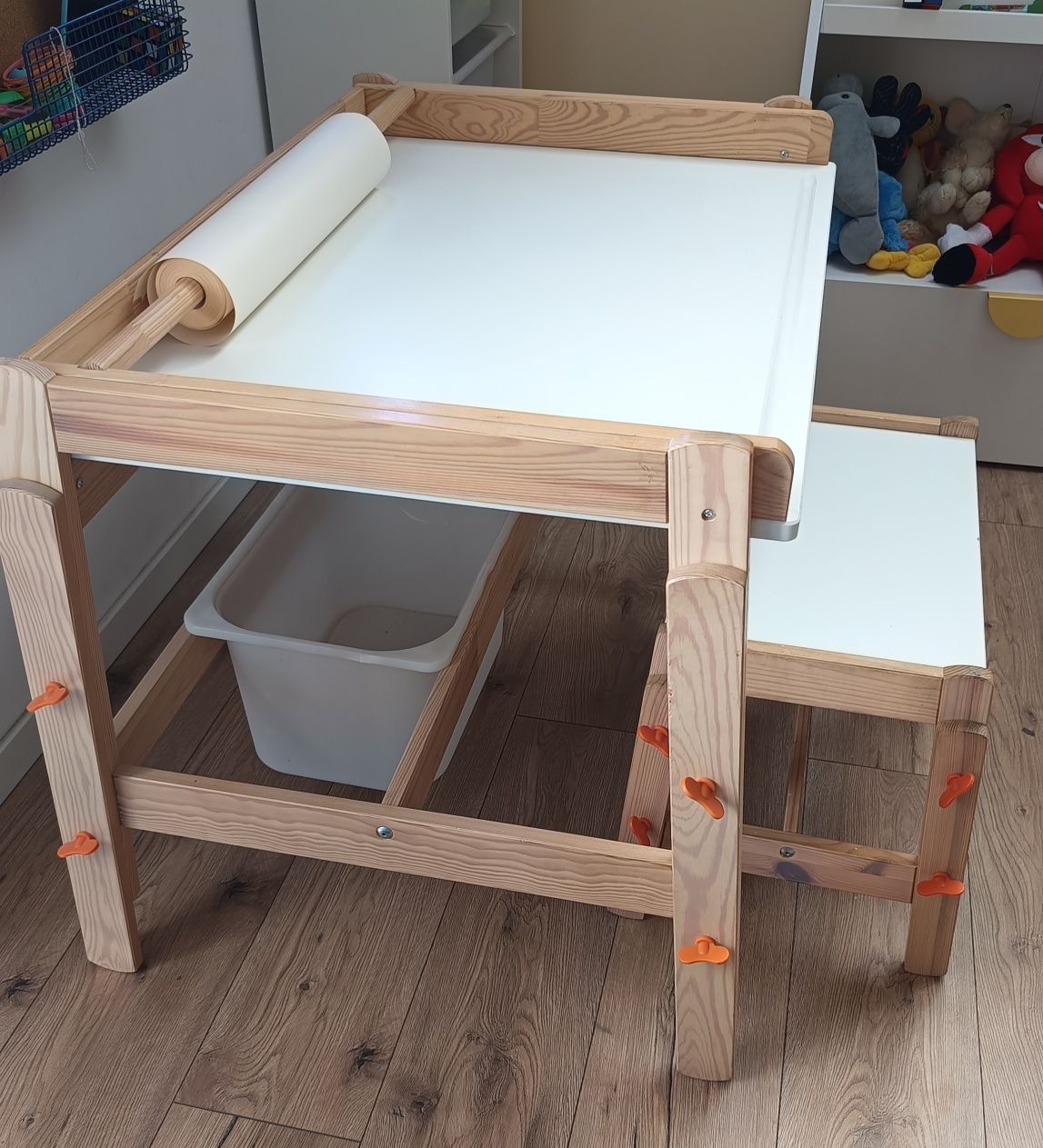 Biurko i ławka Ikea FLISAT