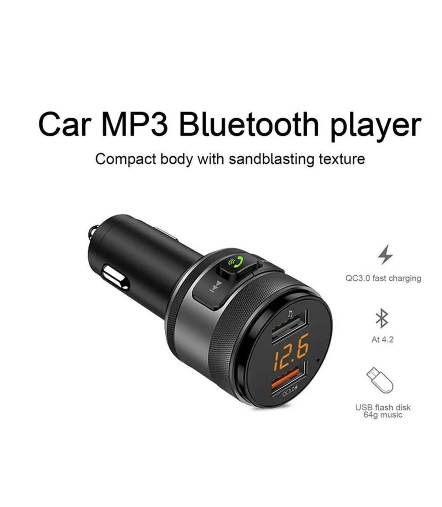 Q3.0 Bluetooth FM передавач Бездротовий автомобіль Kit Швидкий