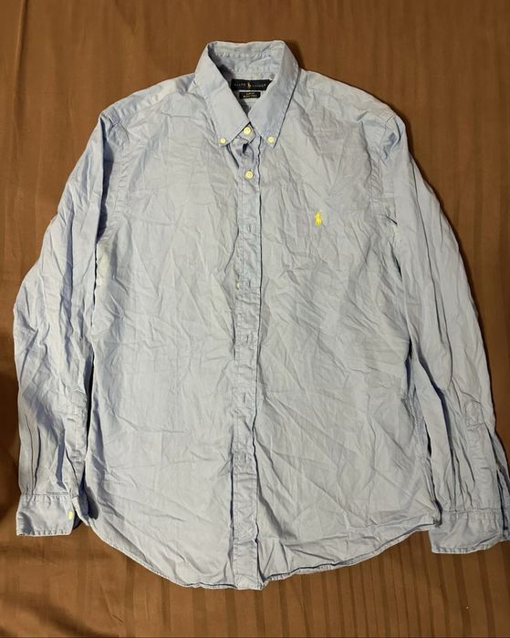 Сорочка Ralph Lauren Slim Fit Beach Twill (оригінал)
