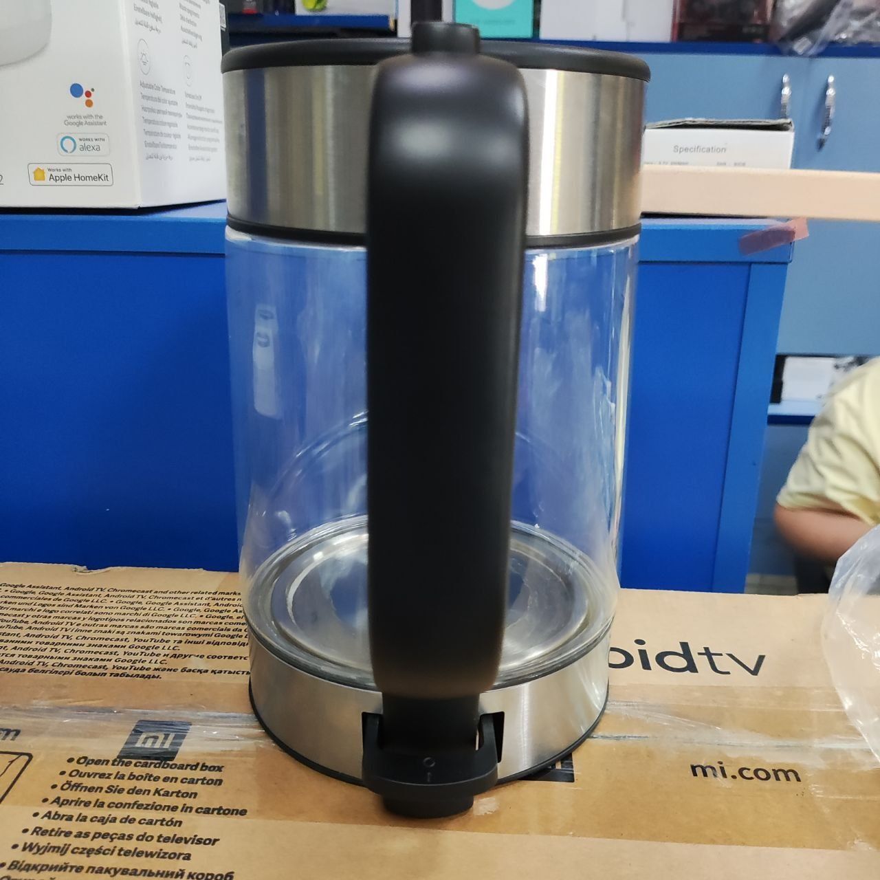 Xiaomi Electric glass kettle, електрочайник скляний xiaomi