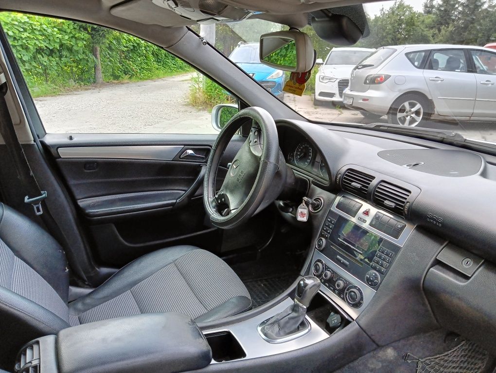 Mercedes-benz c klasa 1,8 GAZ 05r automat bdb stan do jazdy zadbany