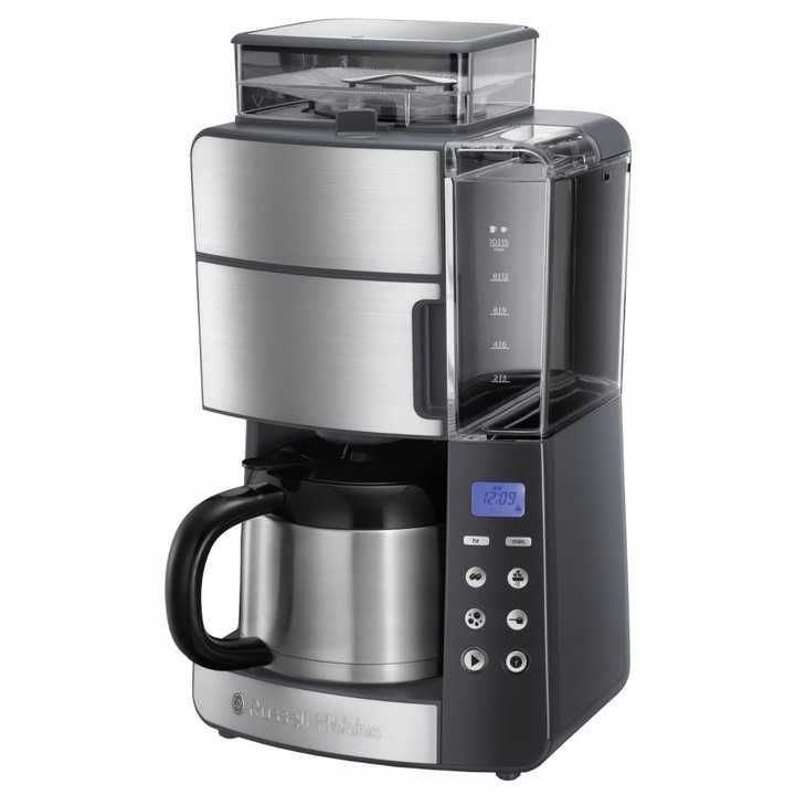 Ekspres do kawy PRZELEWOWY z młynkiem RUSSELL HOBBS K3