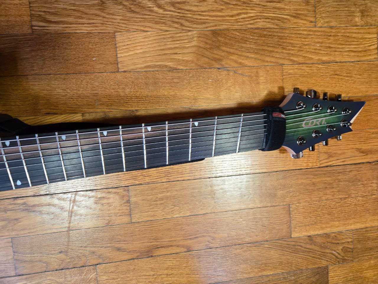 CORT KX508 Multi Scale II (Mariana Blue Burst) - гитара 8 струн
