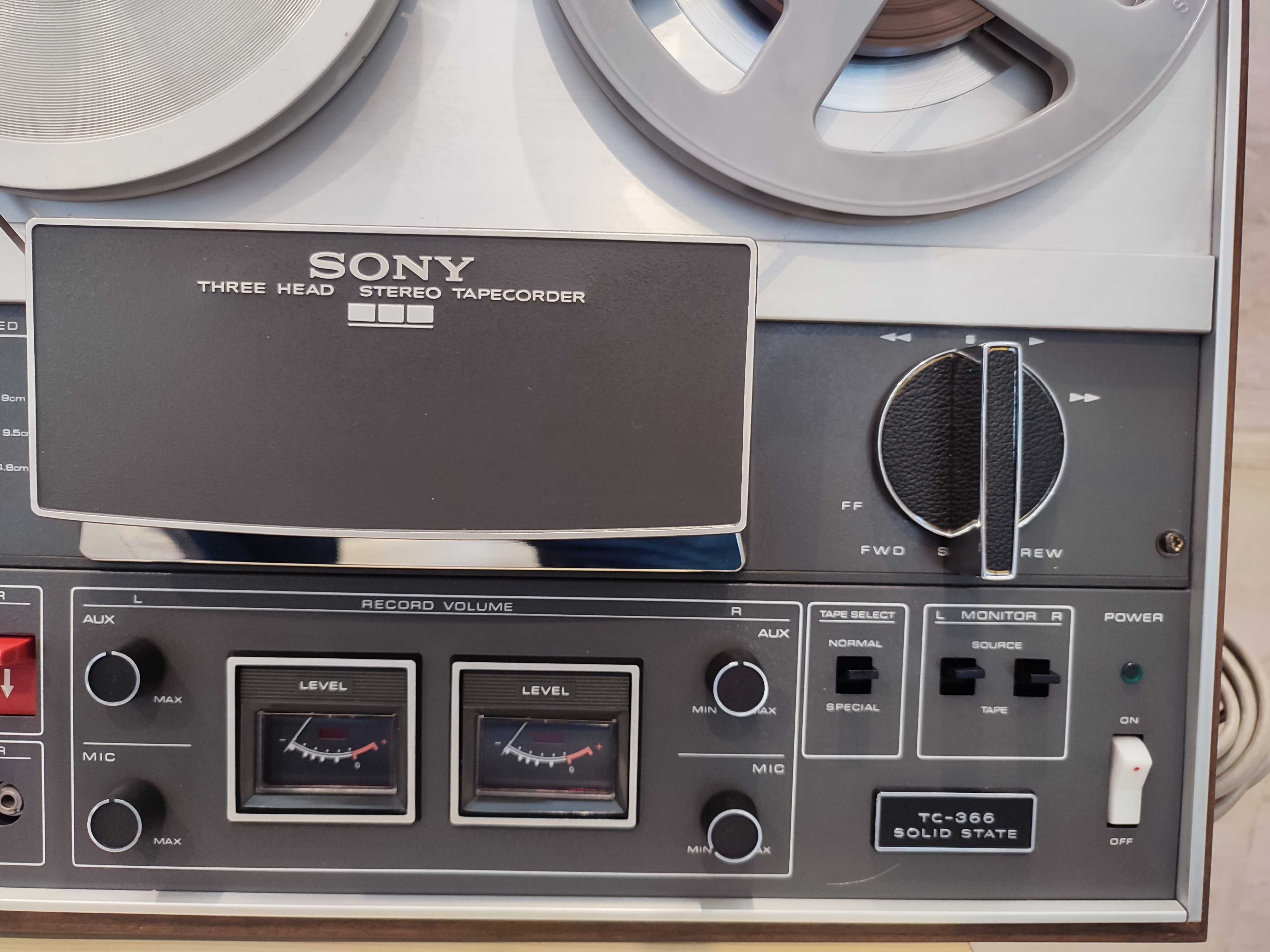 SONY TC366 - magnetofon szpulowy