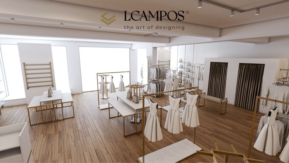 Projeto de interiores para Casa ou espaço comercial (loja)