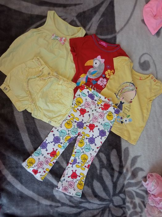 Zestaw  bluzka, legginsy r.80