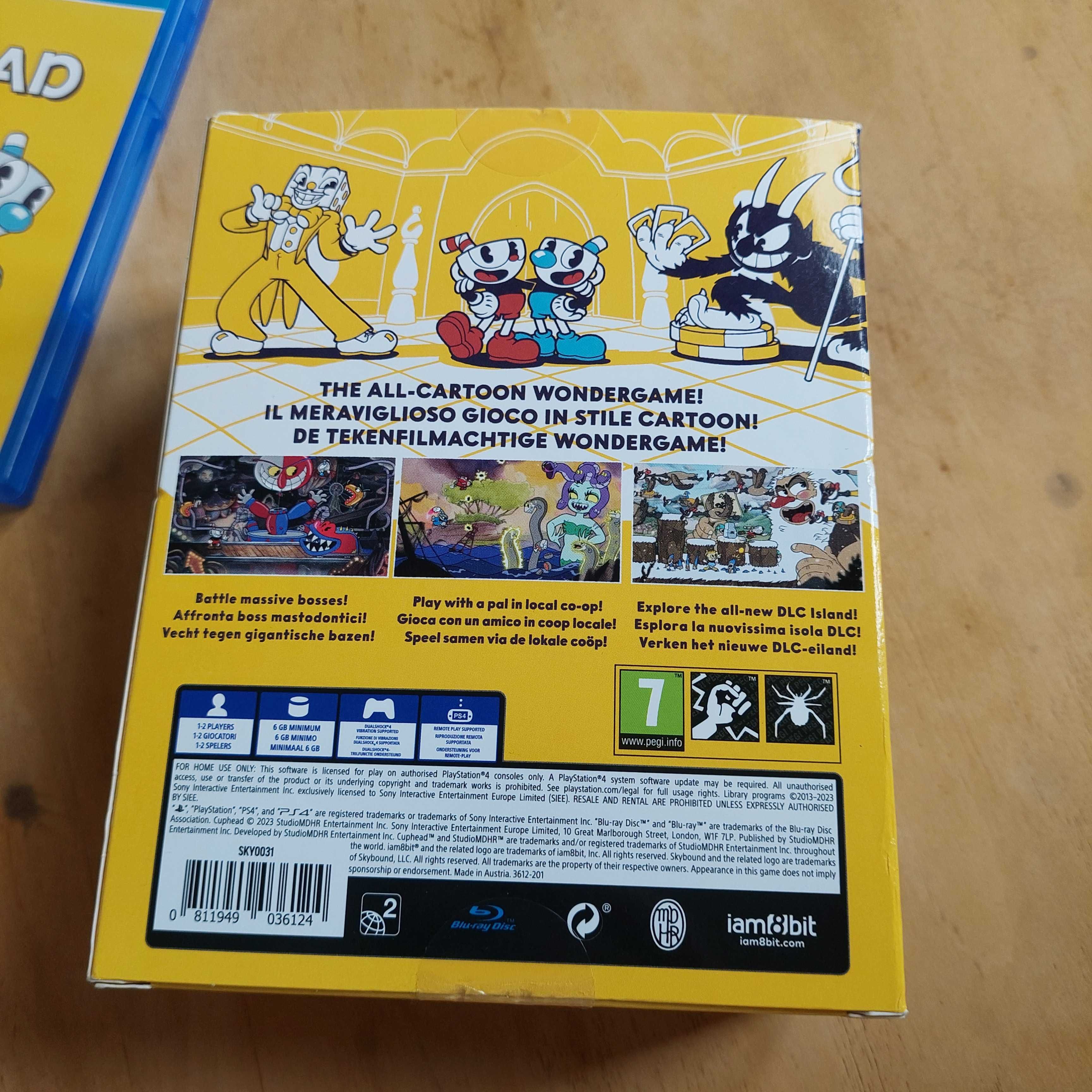 CupHead Limioted Edition ps4