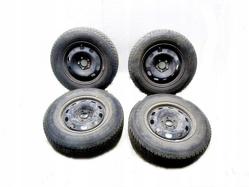 Koła Komplet Opony Zimowe 175/80 R14 Octavia I Barum Polaris 2