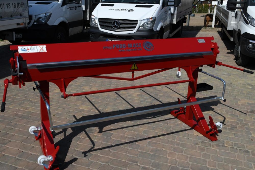 Mobilna Giętarka z wycięciami do blachy RED2200 Zaginarka do blachy