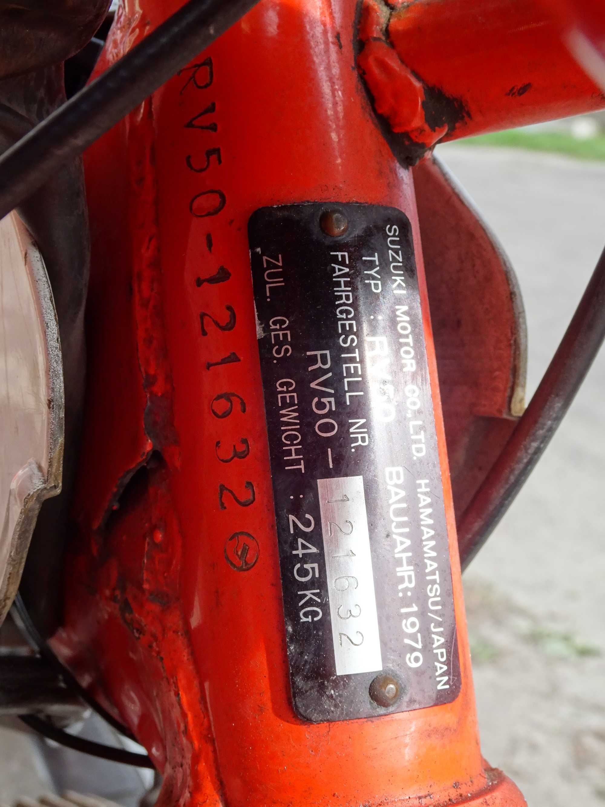 Suzuki RV 50 , 1979r Oldtimer z Niemiec ! dax bop monkey !