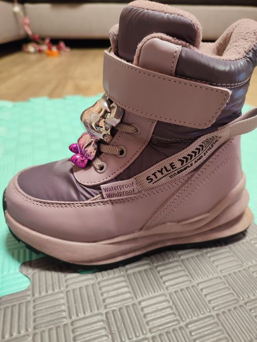 Ботинки зимові для дівчинки