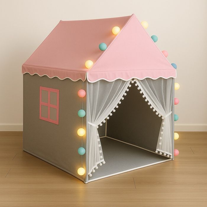 Детский домик игровой Намет для дітей Дитяча палатка намет ГІРЛЯНДА