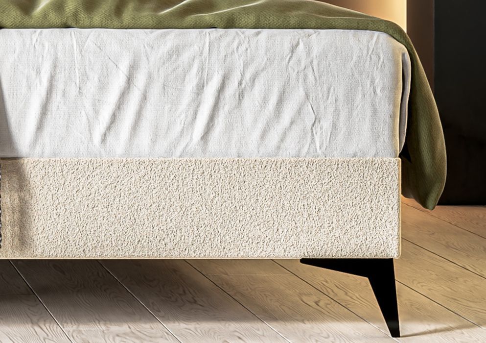 Łóżko kontynentalne MELA LAVERTO podnoszone 140x200