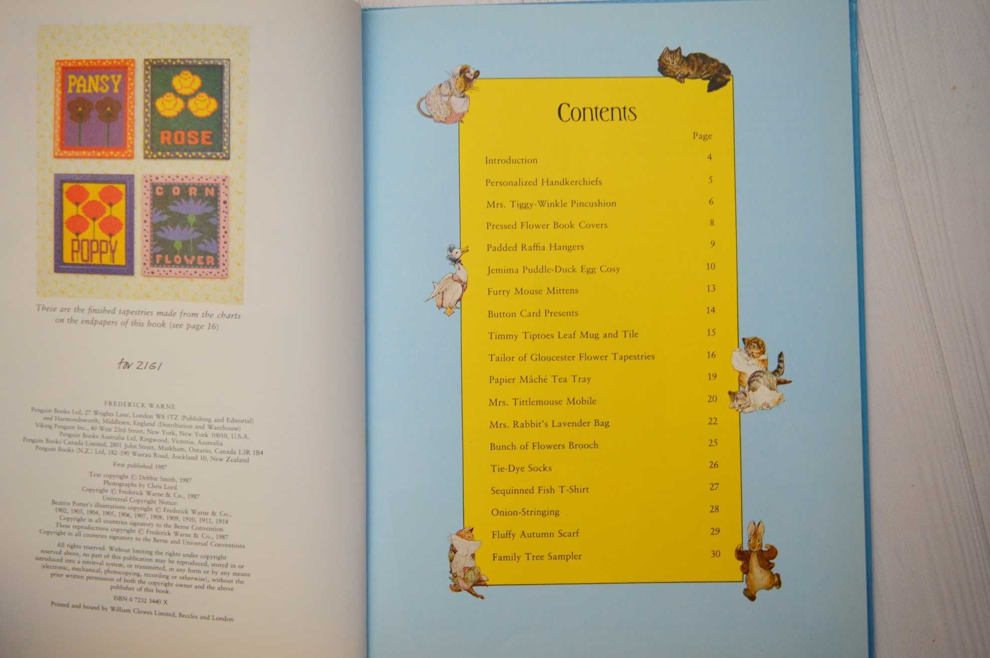 Книга на английском The Peter Rabbit Craft book