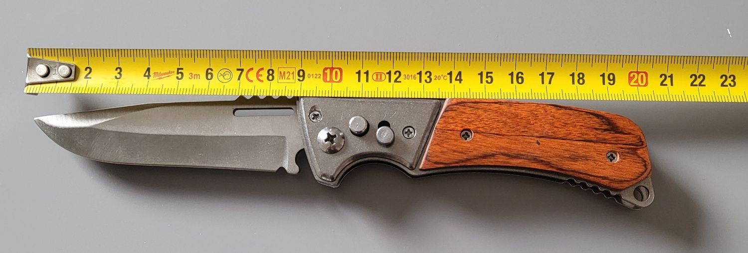 Scyzoryk nóż sprężynowy 21cm