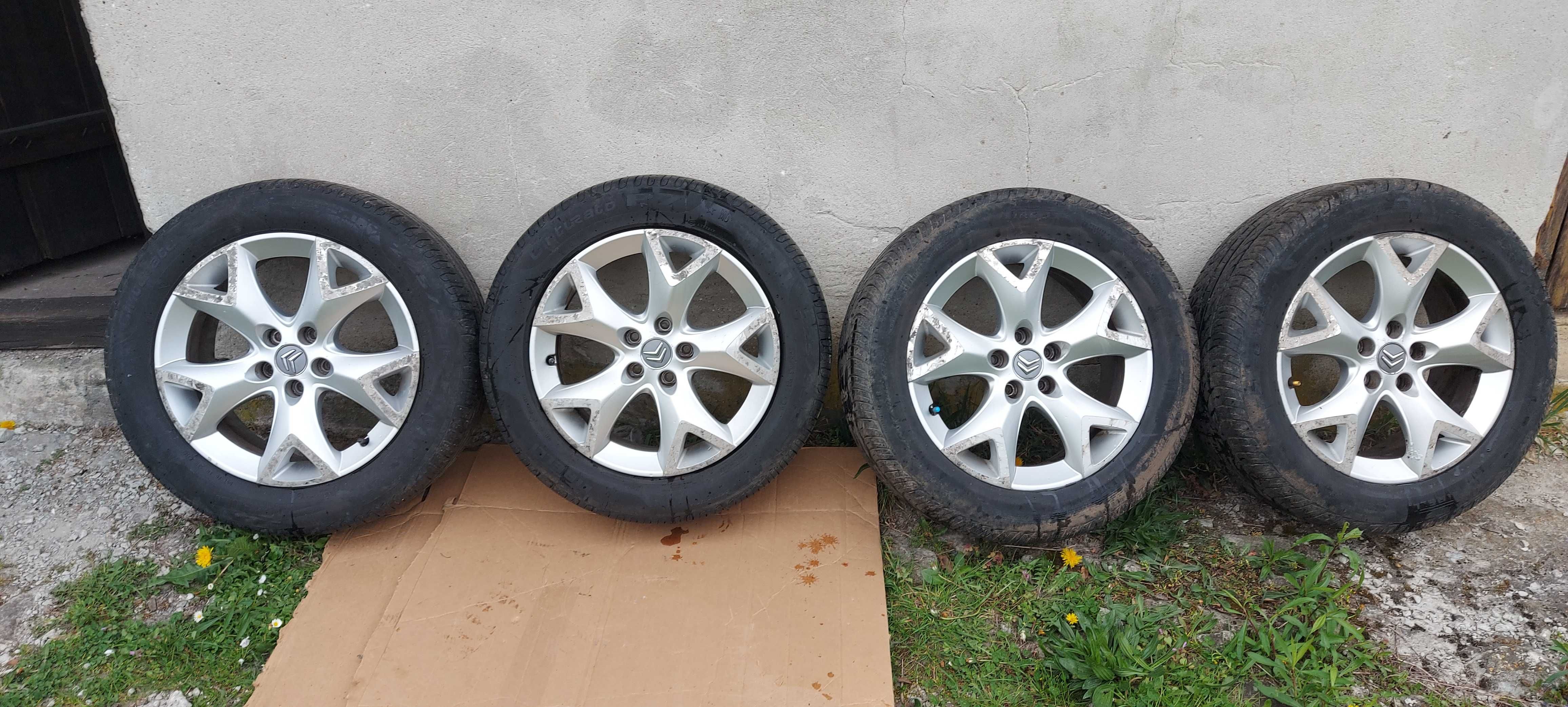 Alufelgi CITROEN C5 III 7jx17 5x108 ET32 + Opony