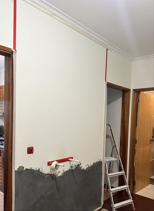 Pintura paredes/tetos/portas/móveis/roupeiros/ microcimento