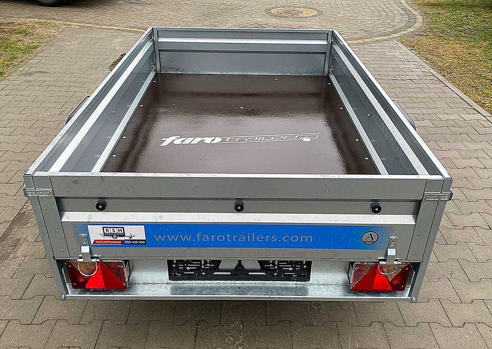 NOWA Przyczepka samochodowa dł 202 x szer 125cm FARO PONDUS DMC: 750KG
