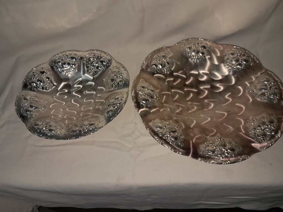 Starocie srebrne, posrebrzane, mosiądz, brąz