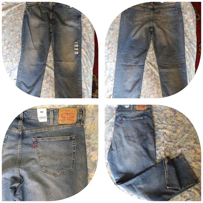 Джинси Levi's 541   W42 L30 чоловічі сині джинси