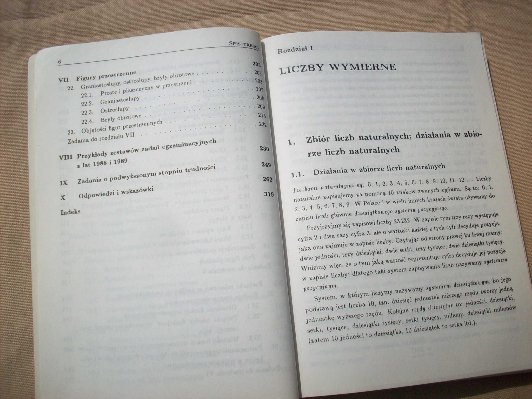 Matematyka w szkole podstawowej. Powtórzenie i zbiór zadań. Dróbka.