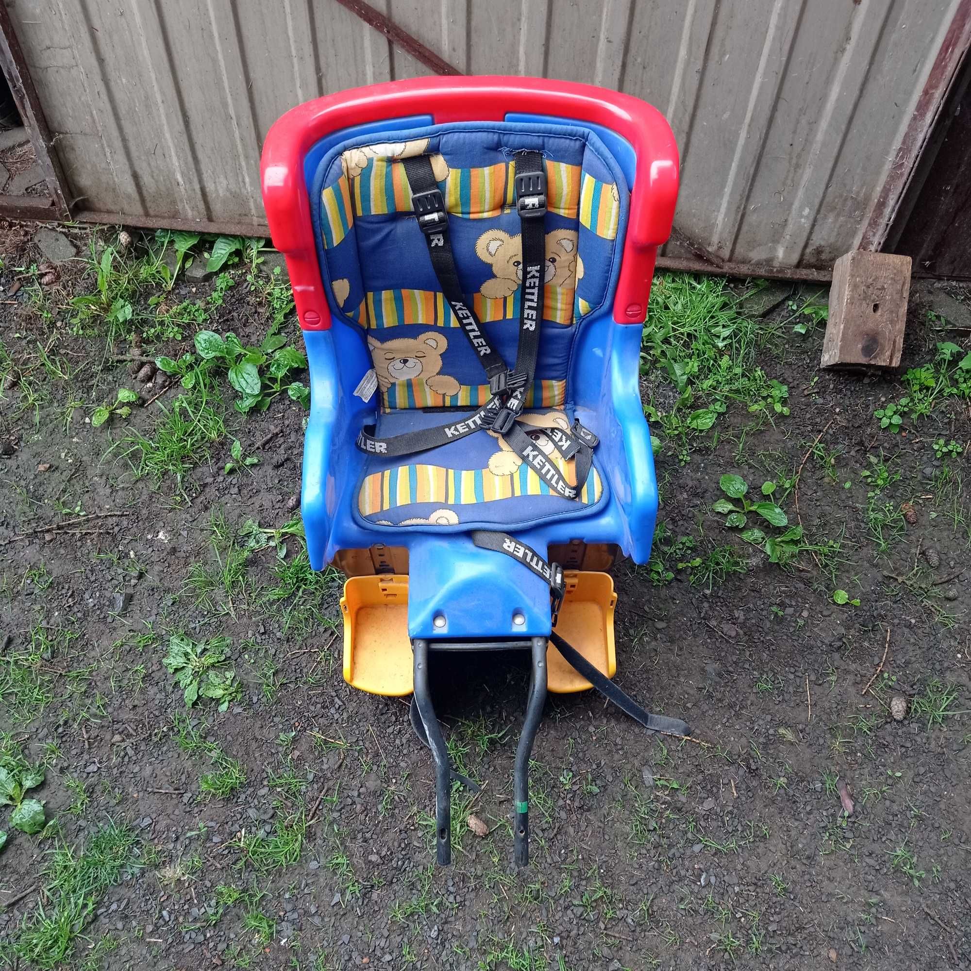 Fotelik na rower dla dziecka