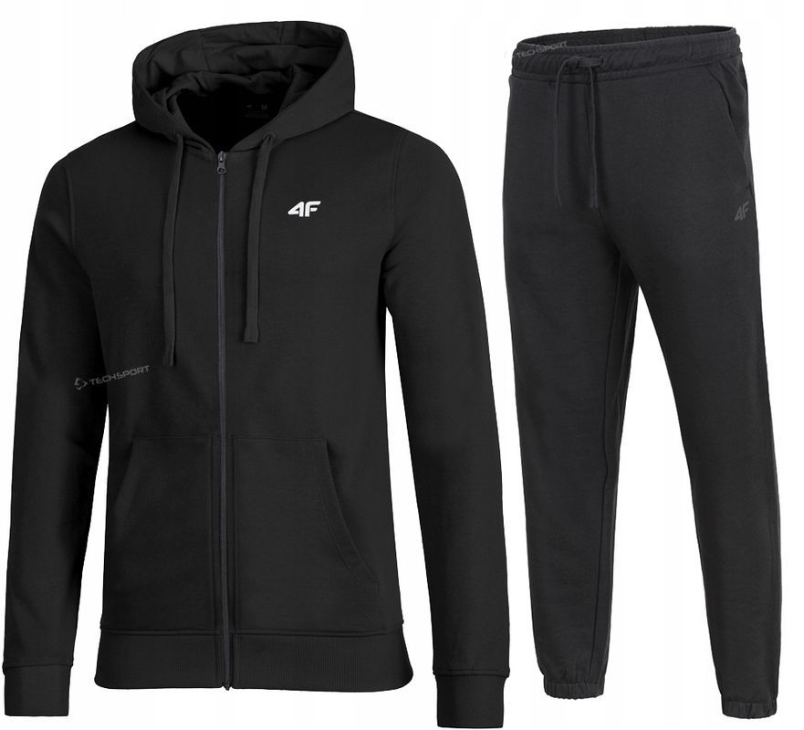 4f Męski Dres Bawełna Komplet Bluza Spodnie / rozm L