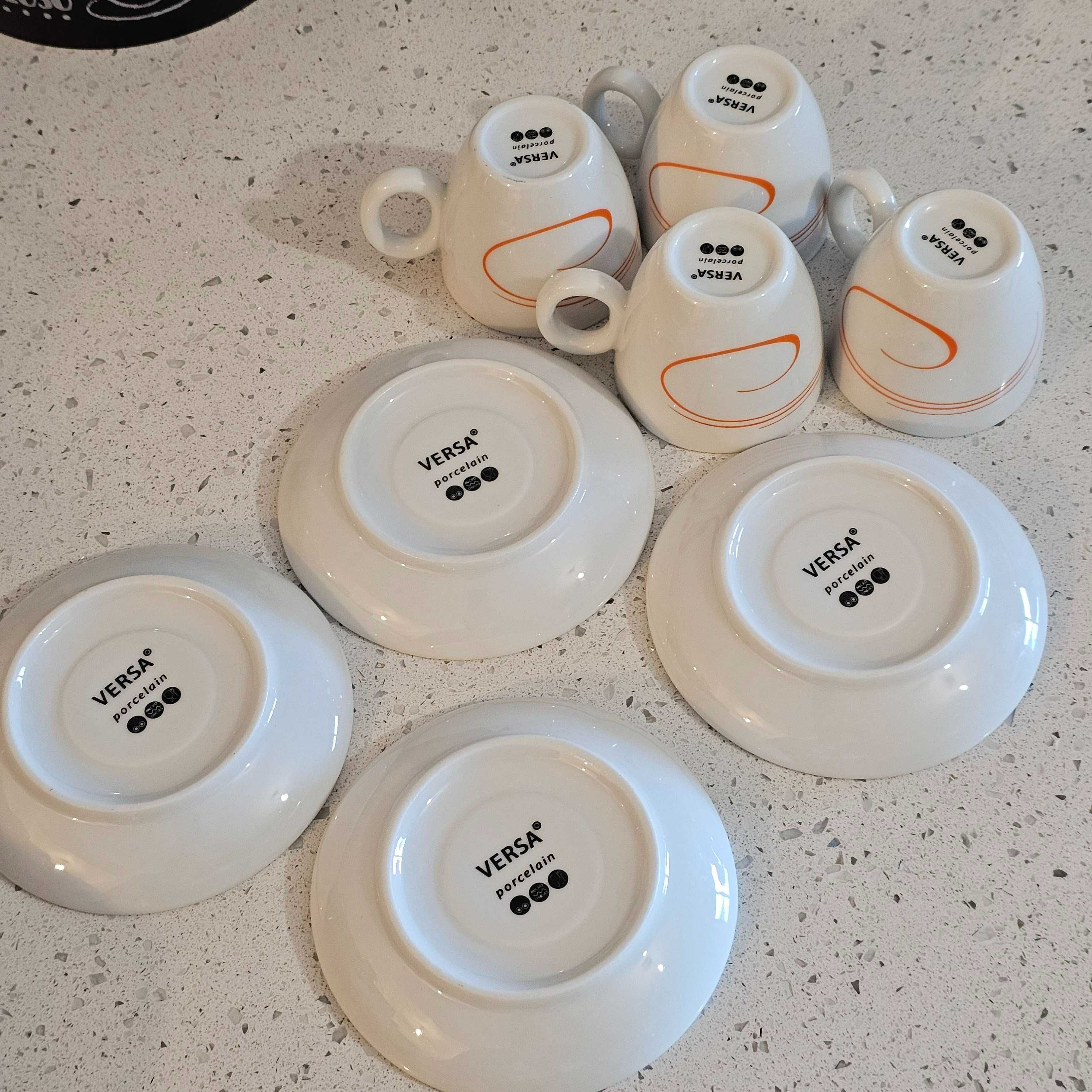 Conjunto chávenas café porcelana Versa