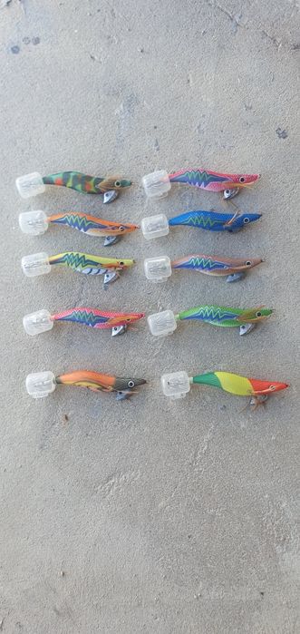 Amostras para pesca choco
