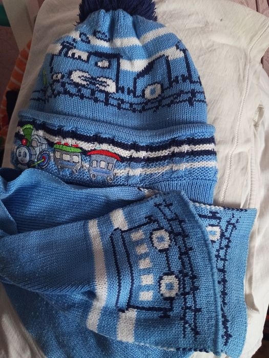 Дитячий шафр + шапка