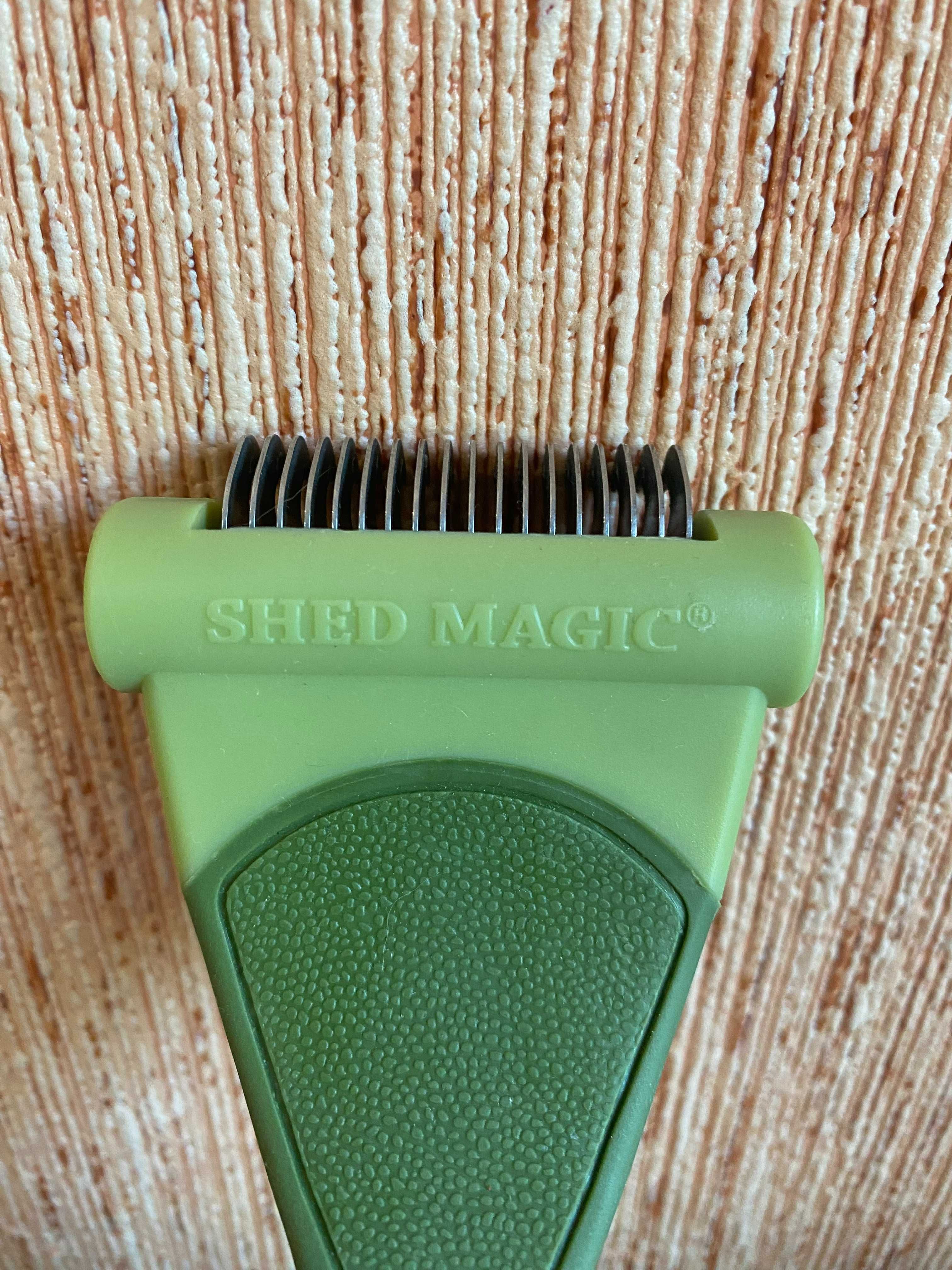 Safari Shed Magic инструмент для удаления линяющей шерсти котов