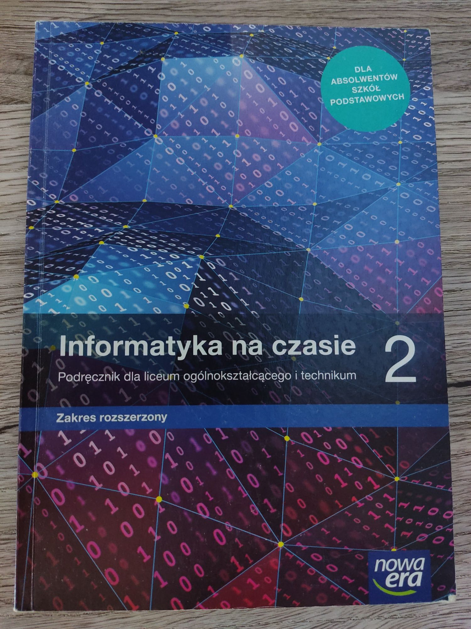 Podręcznik do informatyki 'Informatyka na czasie 2' zakres rozszerzony