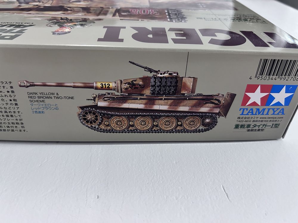 Czołg Tiger l Panzerkampfagen Vl model Tamiya 35146