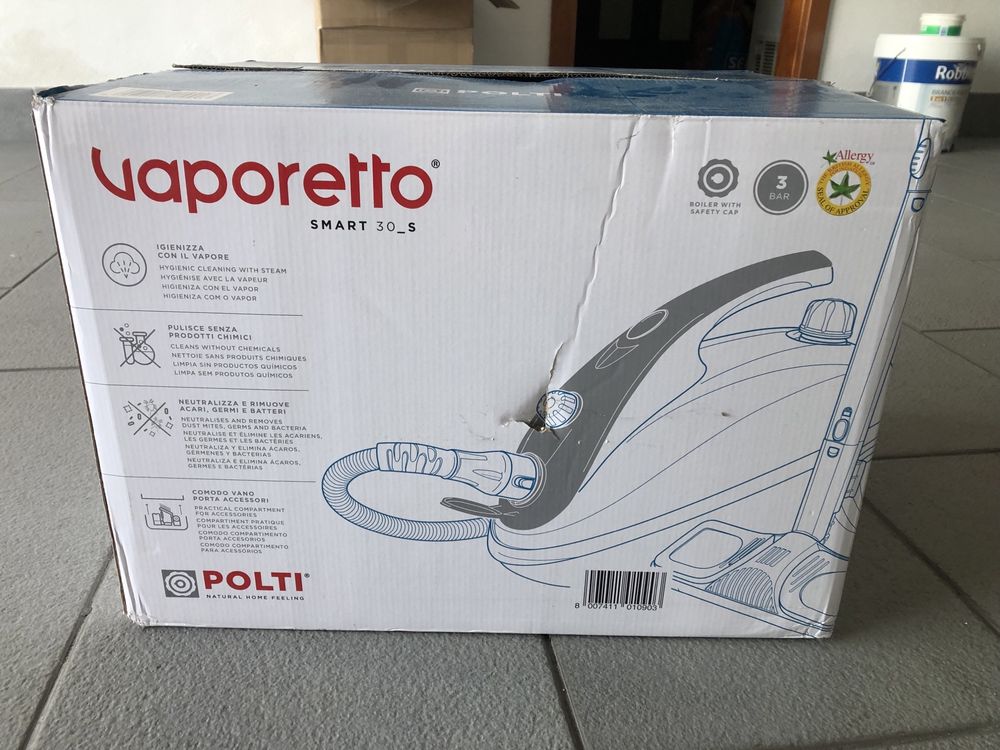 Limpeza a Vapor - Vaporetto Smart 30_S